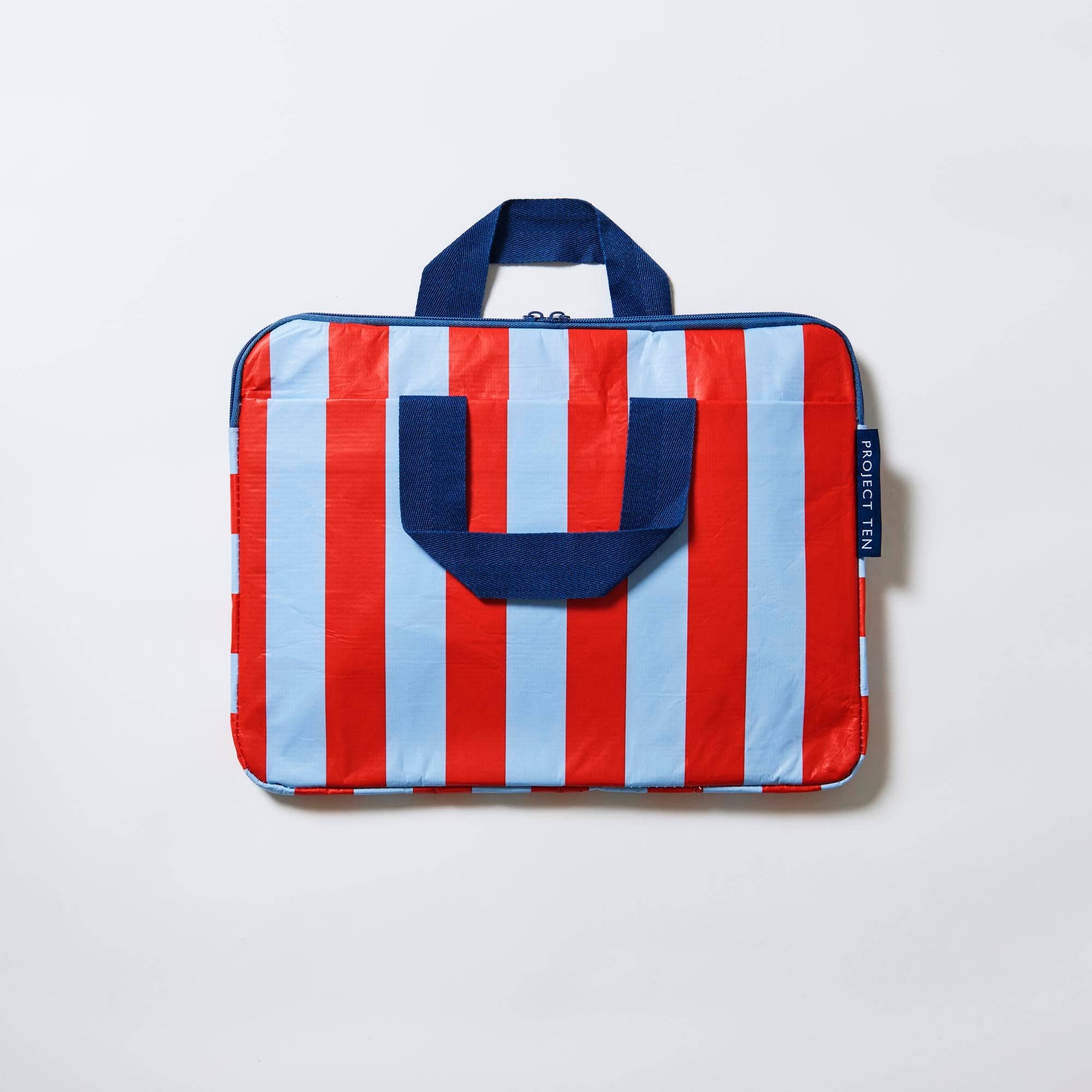 Laptop Case – Red Blue Stripe