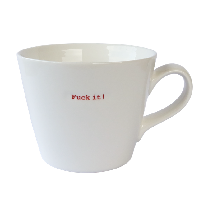 Keith Brymer Jones - Word Range Mug - F*ck it!