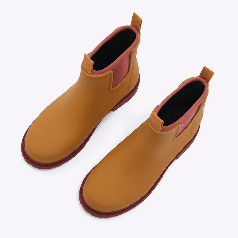 Bobbi Ankle Boots - Ochre