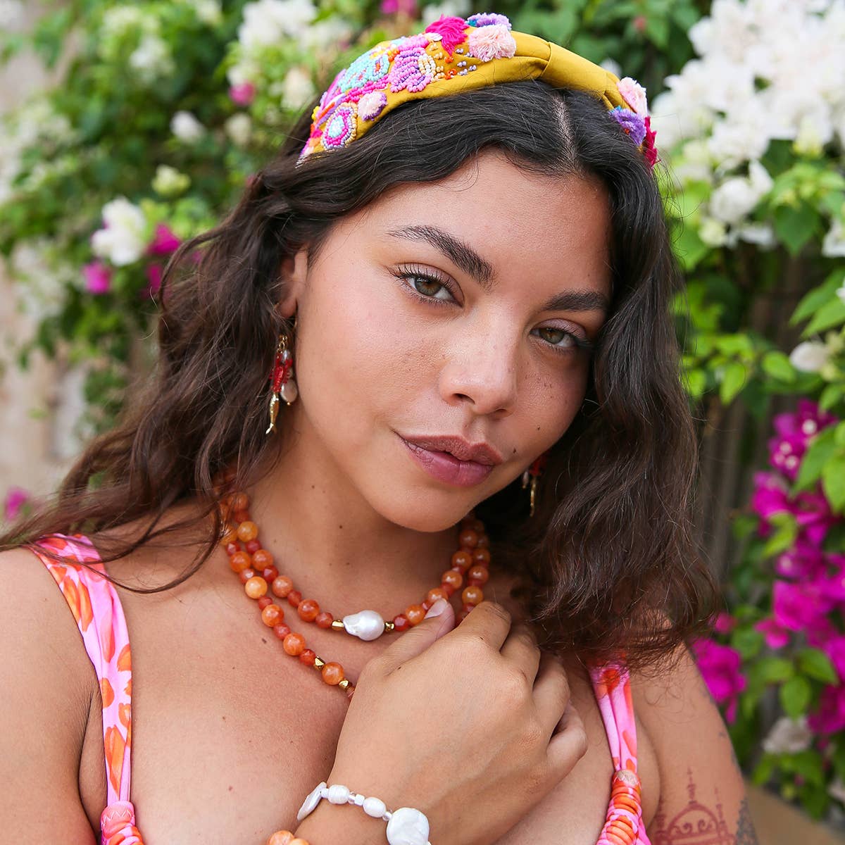 Mustard Blossom Headband