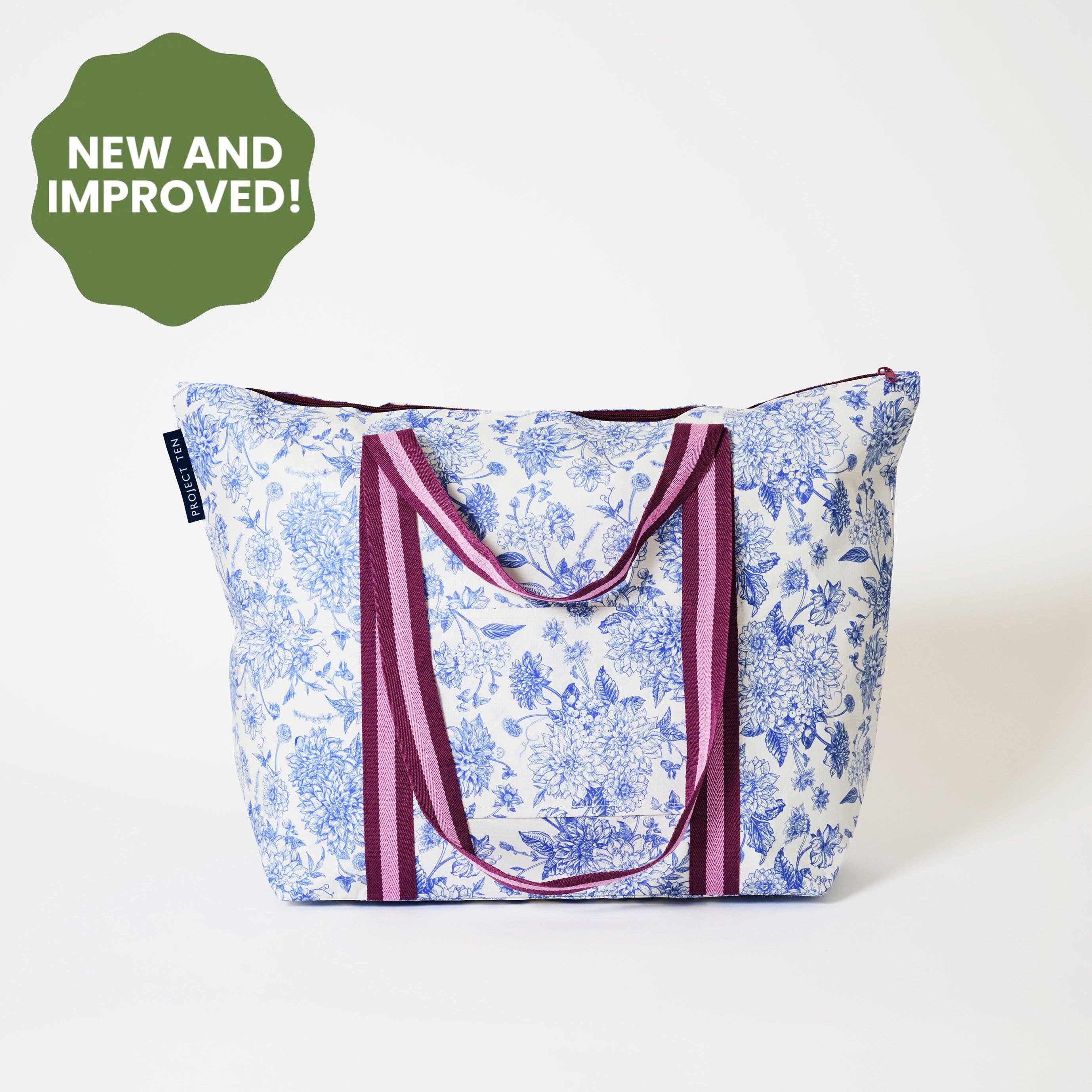 Zip Medium Tote – Toile