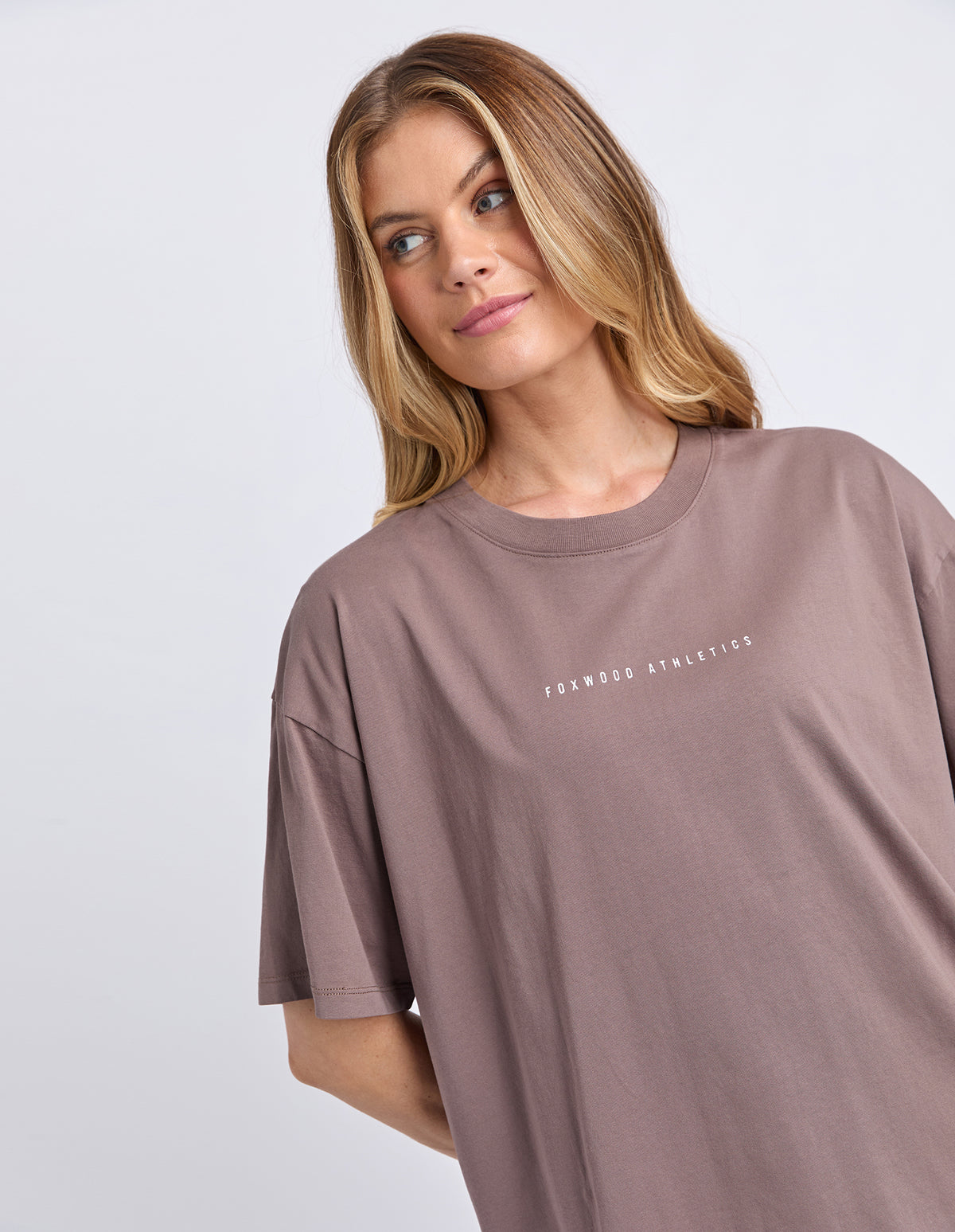 Foxwood Captain Tee Brown - walnut/White