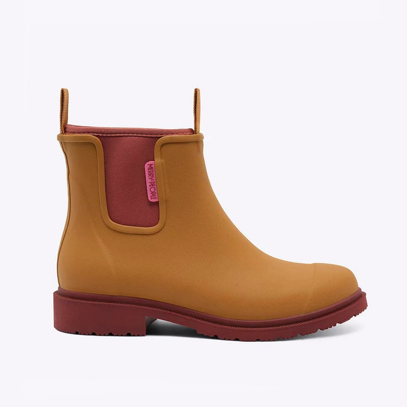 Bobbi Ankle Boots - Ochre