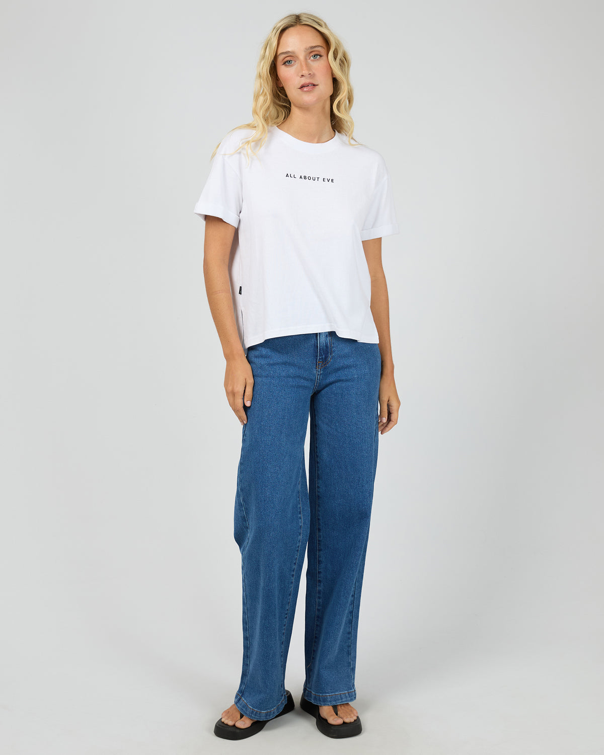 AAE WASHED TEE WHITE
