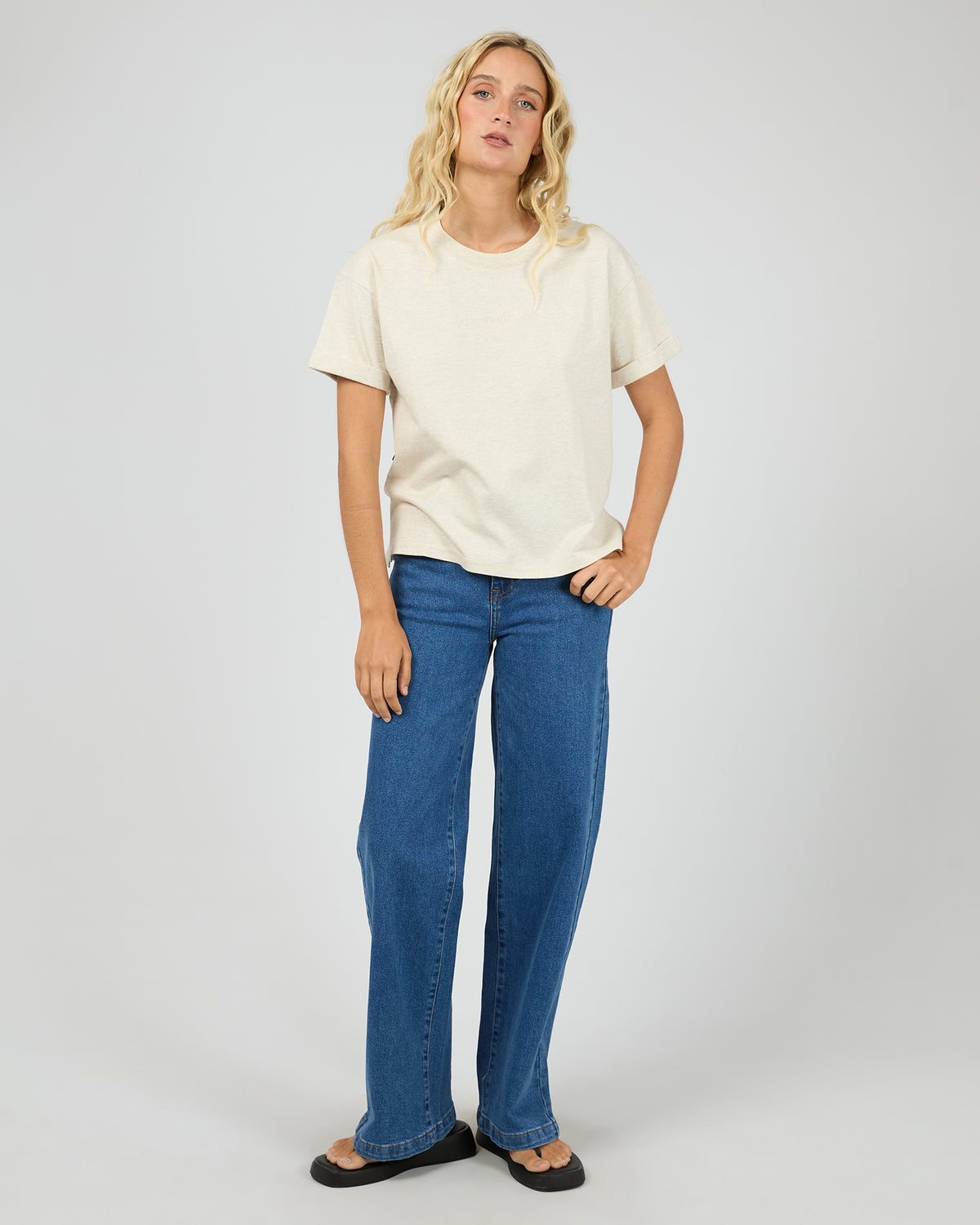 AAE WASHED TEE OAT