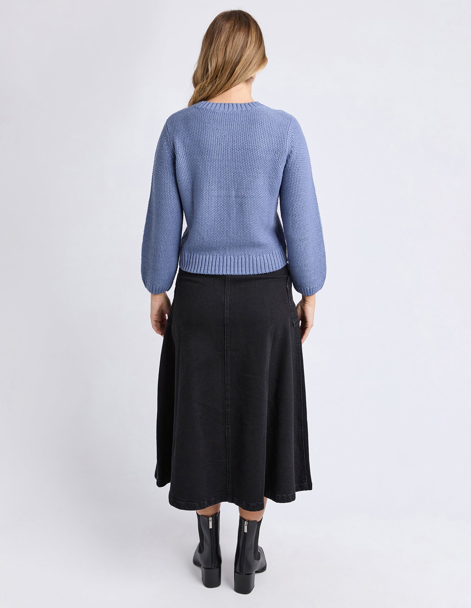 Blair LS Knit - Country Blue