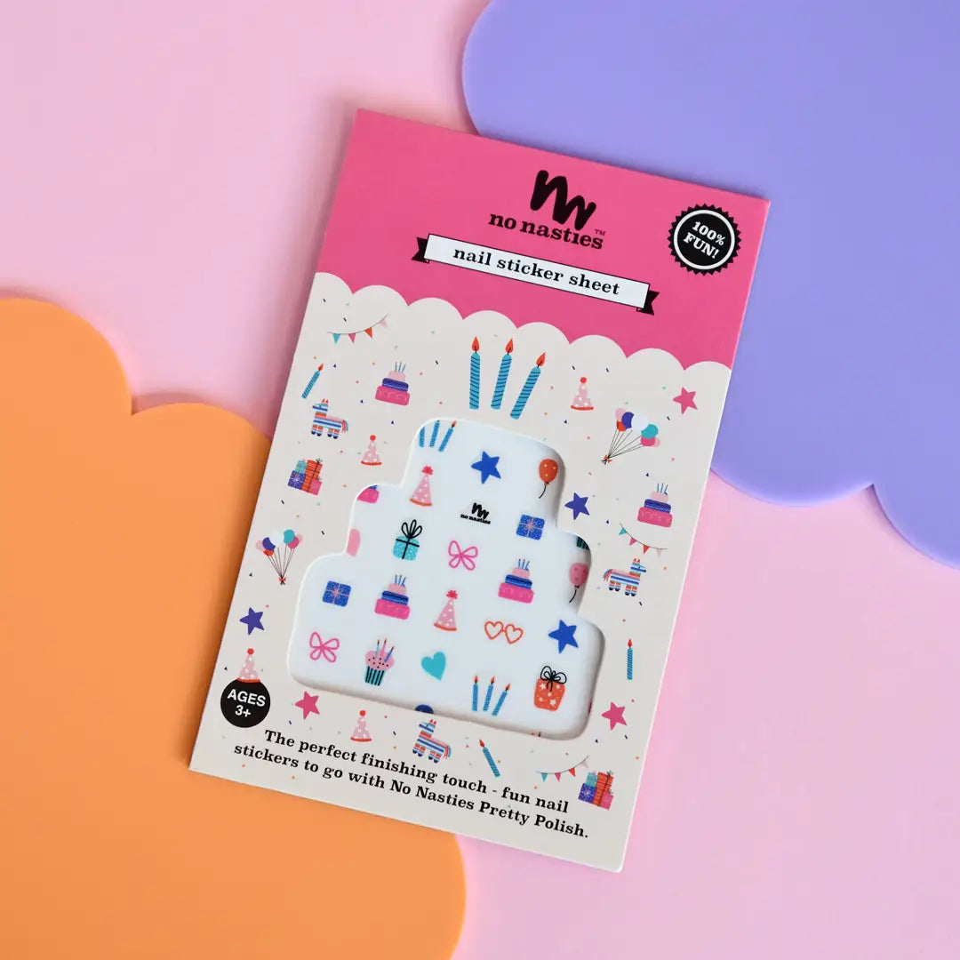 Happy Birthday Kids Nail Stickers