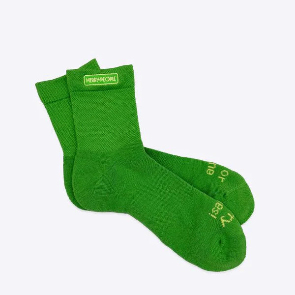 Quarter Socks - Grasshopper Green