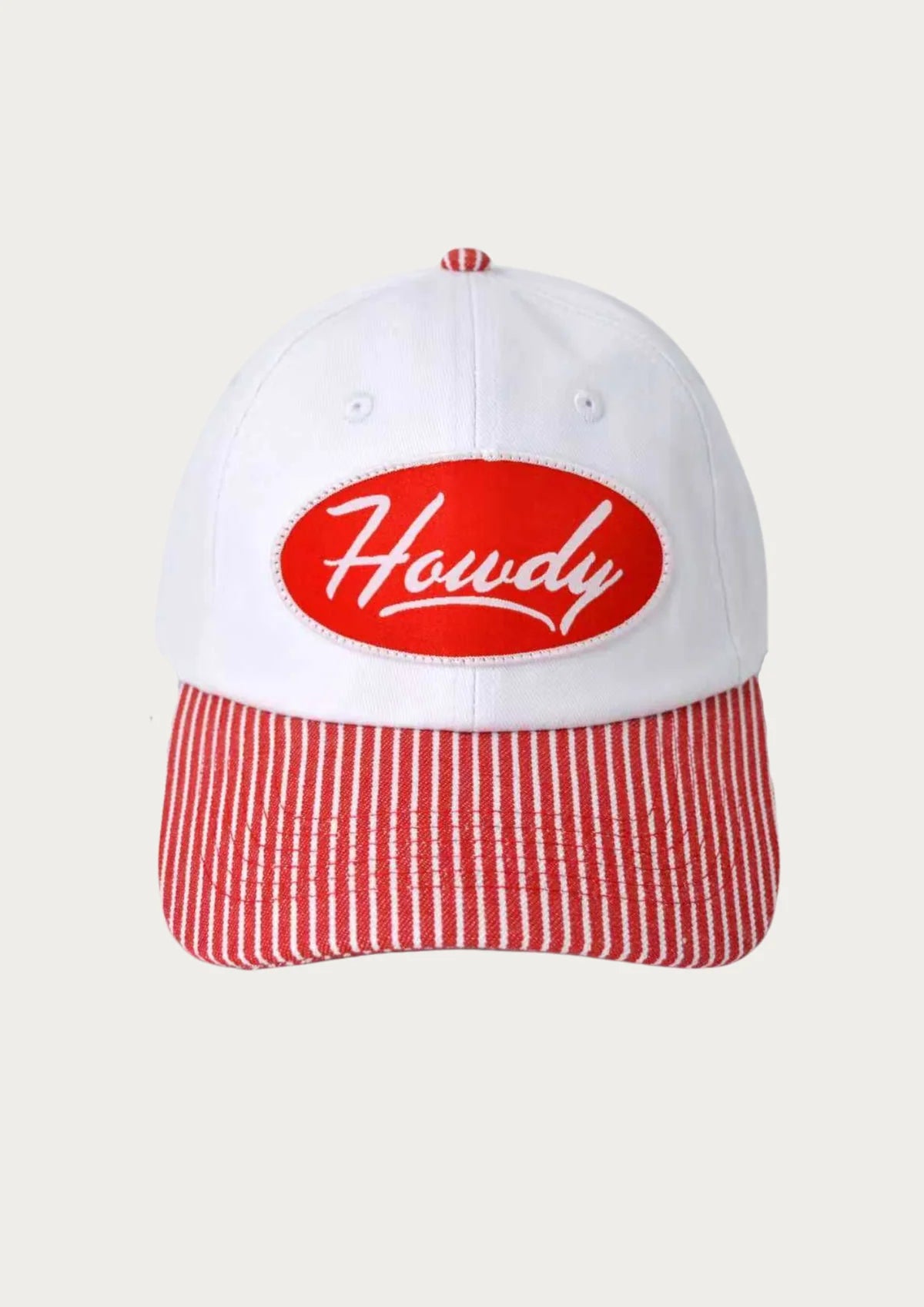 STRIPE HOWDY PATCH CAP