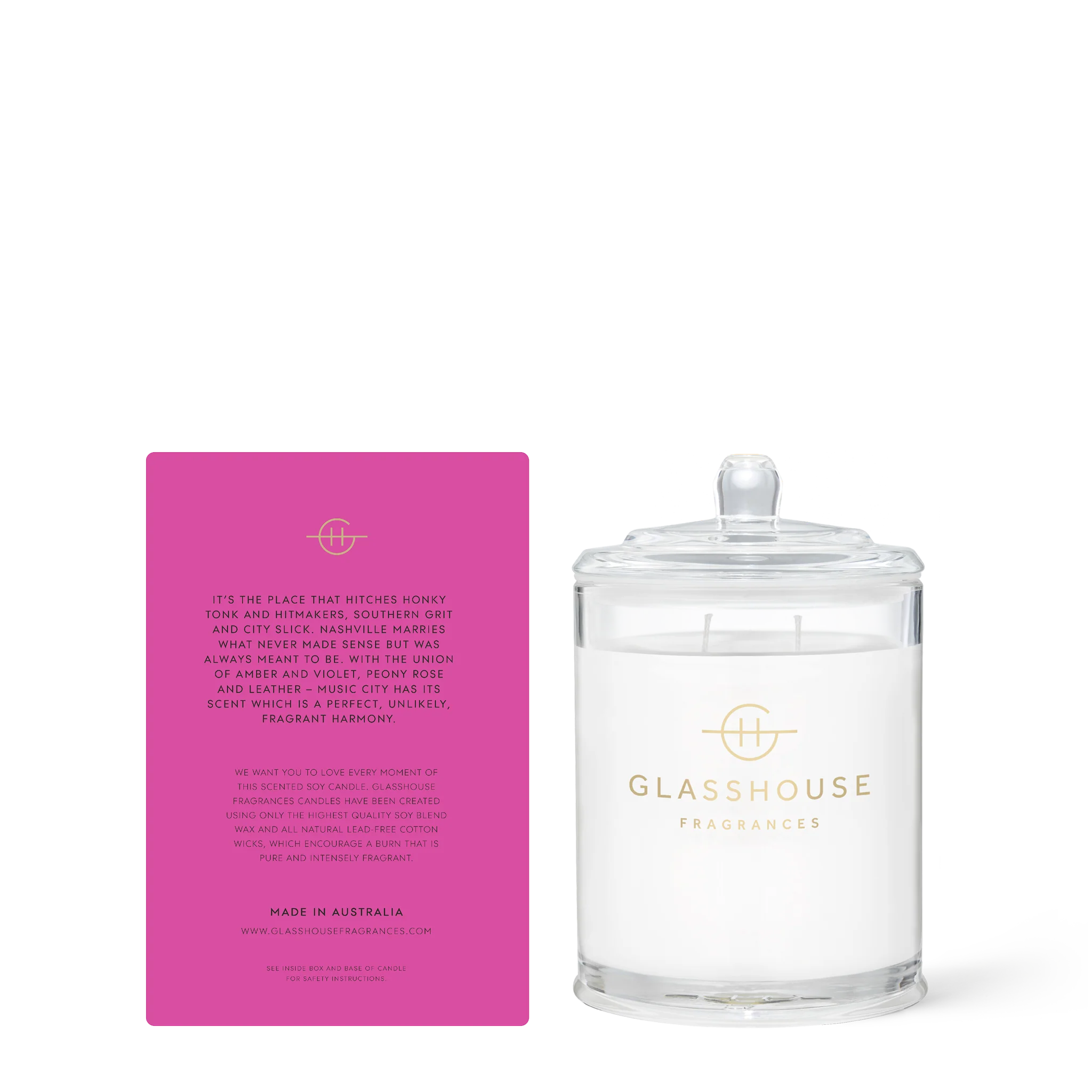 Music City Magic Soy Candle - 380g