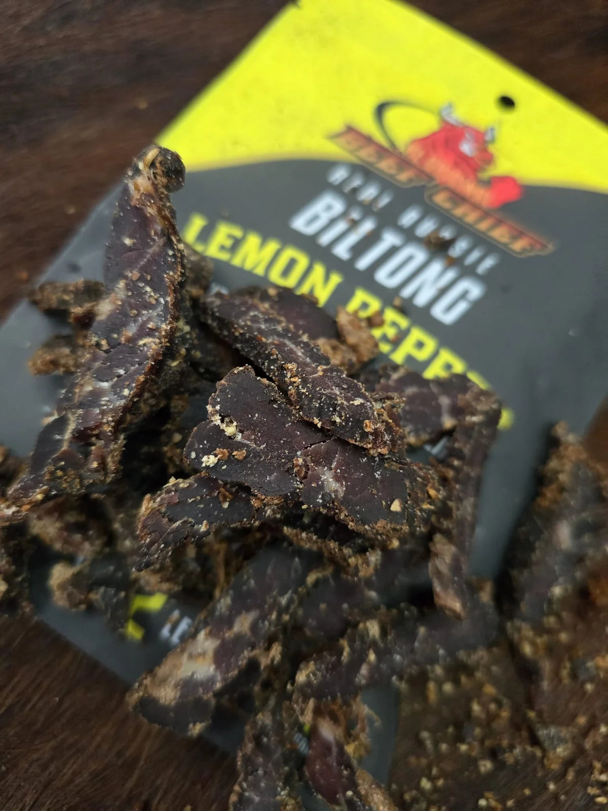 Lemon Pepper Biltong - 50g