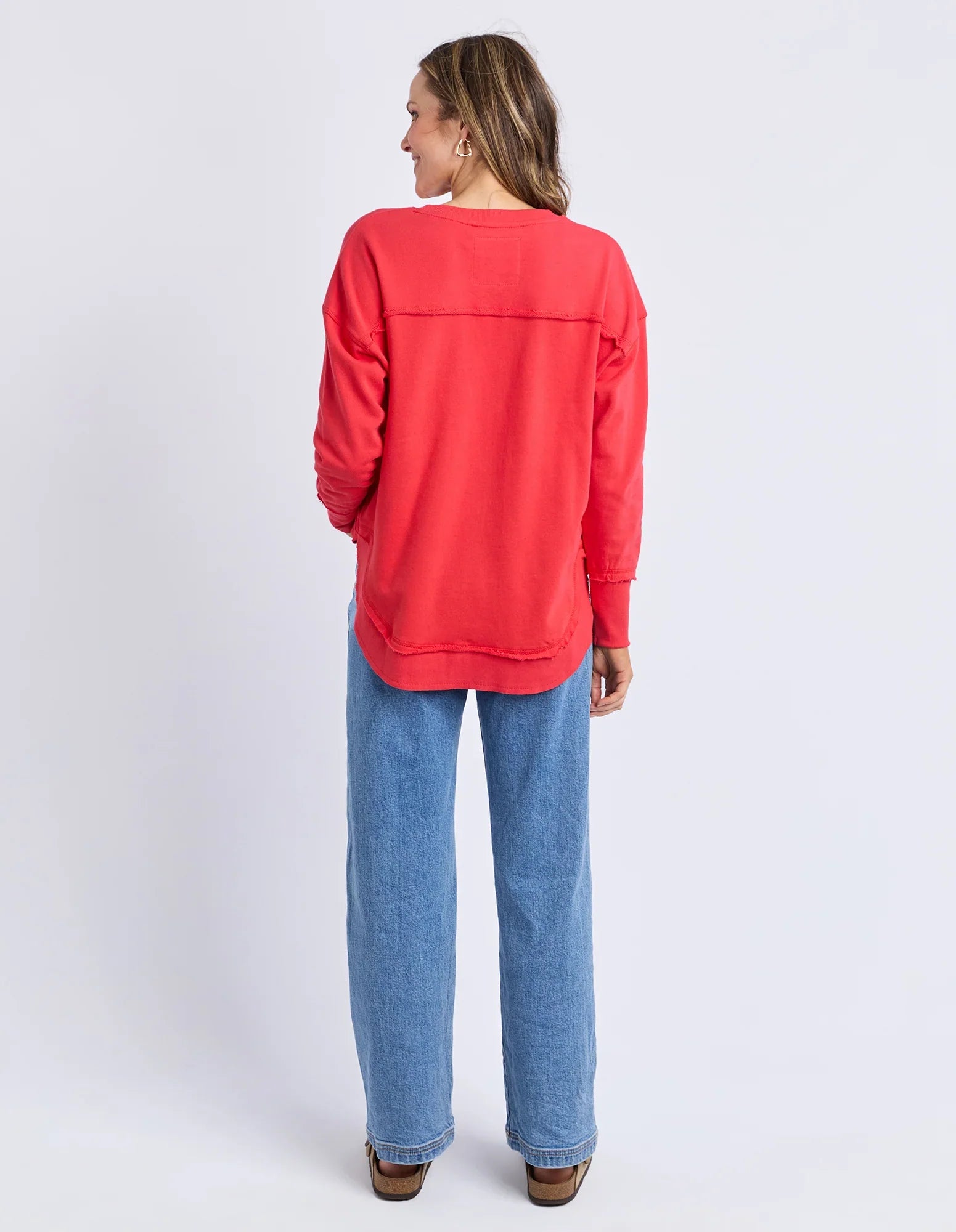 Simplified Metallic Crew in Red