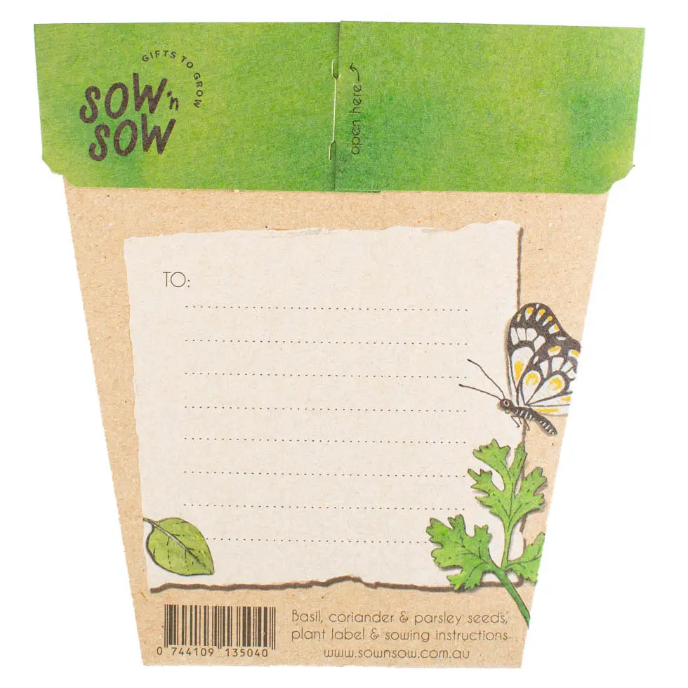 Trio of Herbs Gift of Seeds