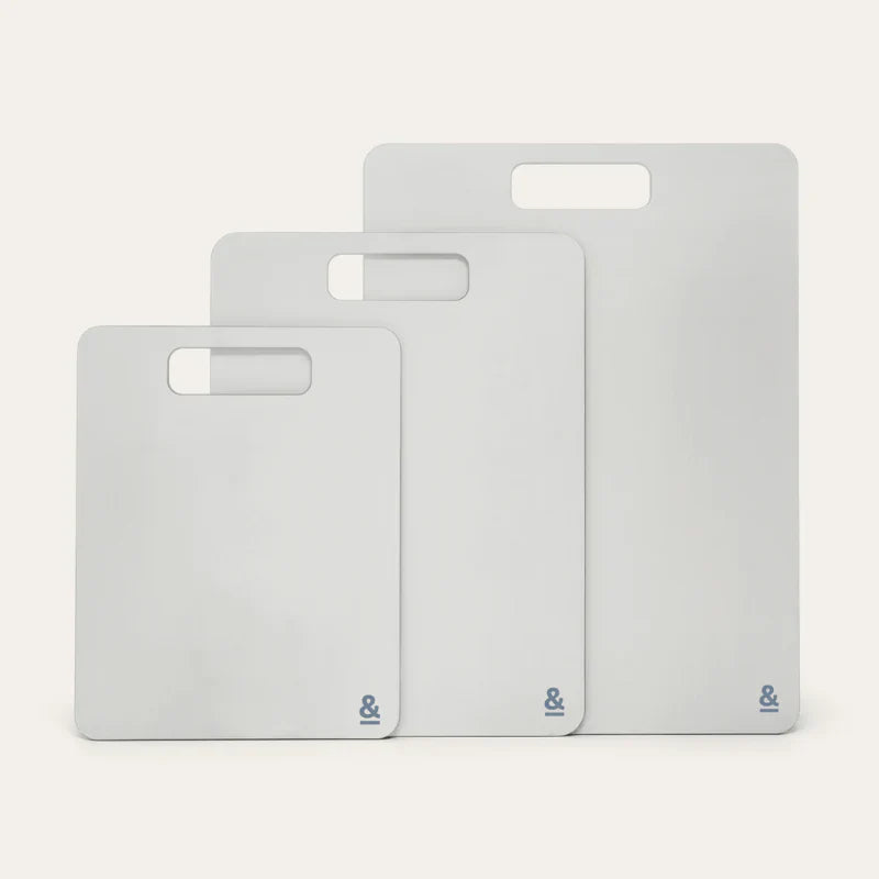 Wood Fibre Chopping Board Trio - Mushroom