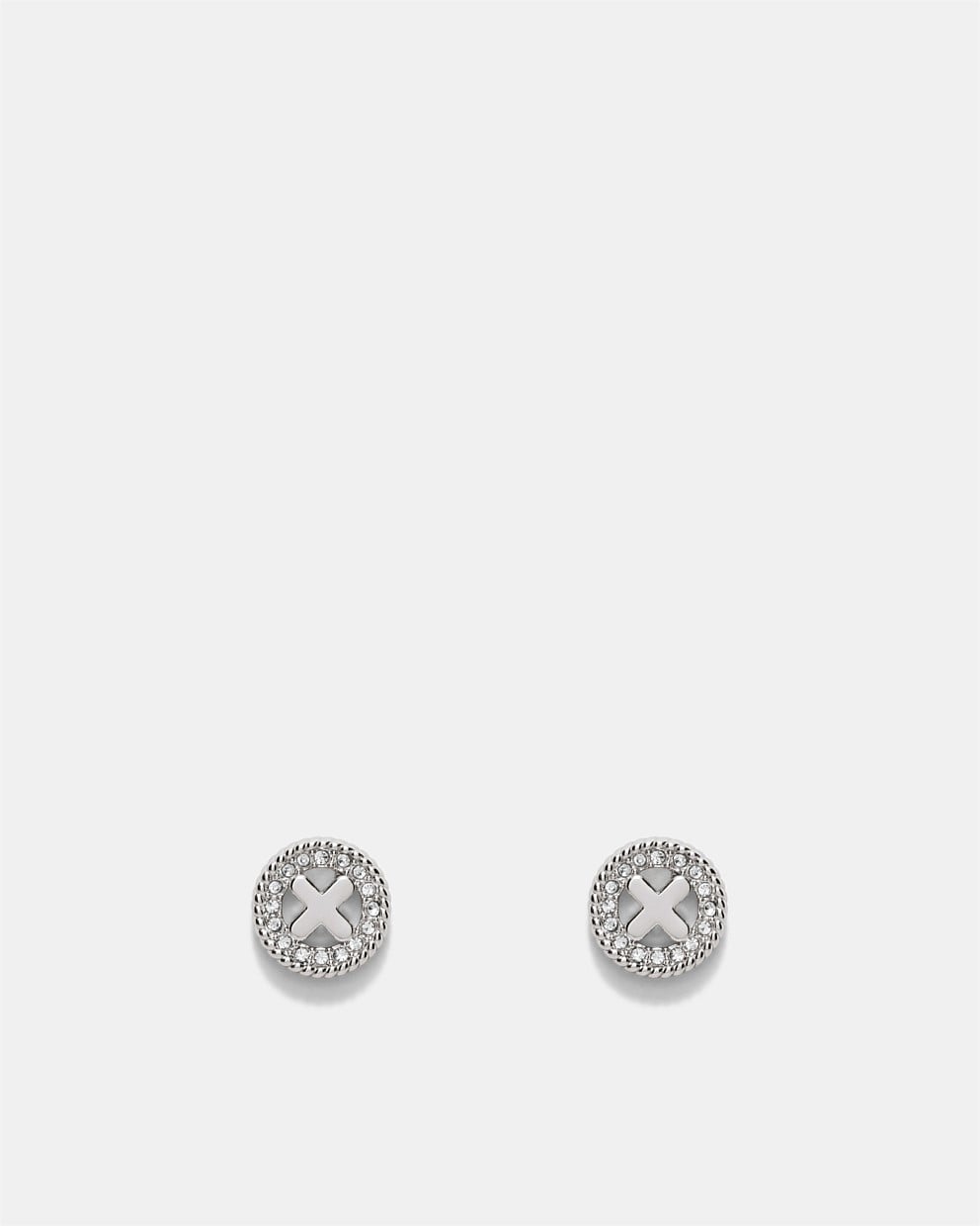 Amulet Studs - Silver
