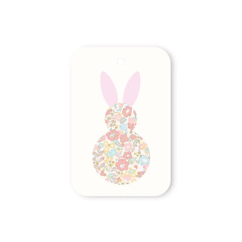 Easter gift tag - pink