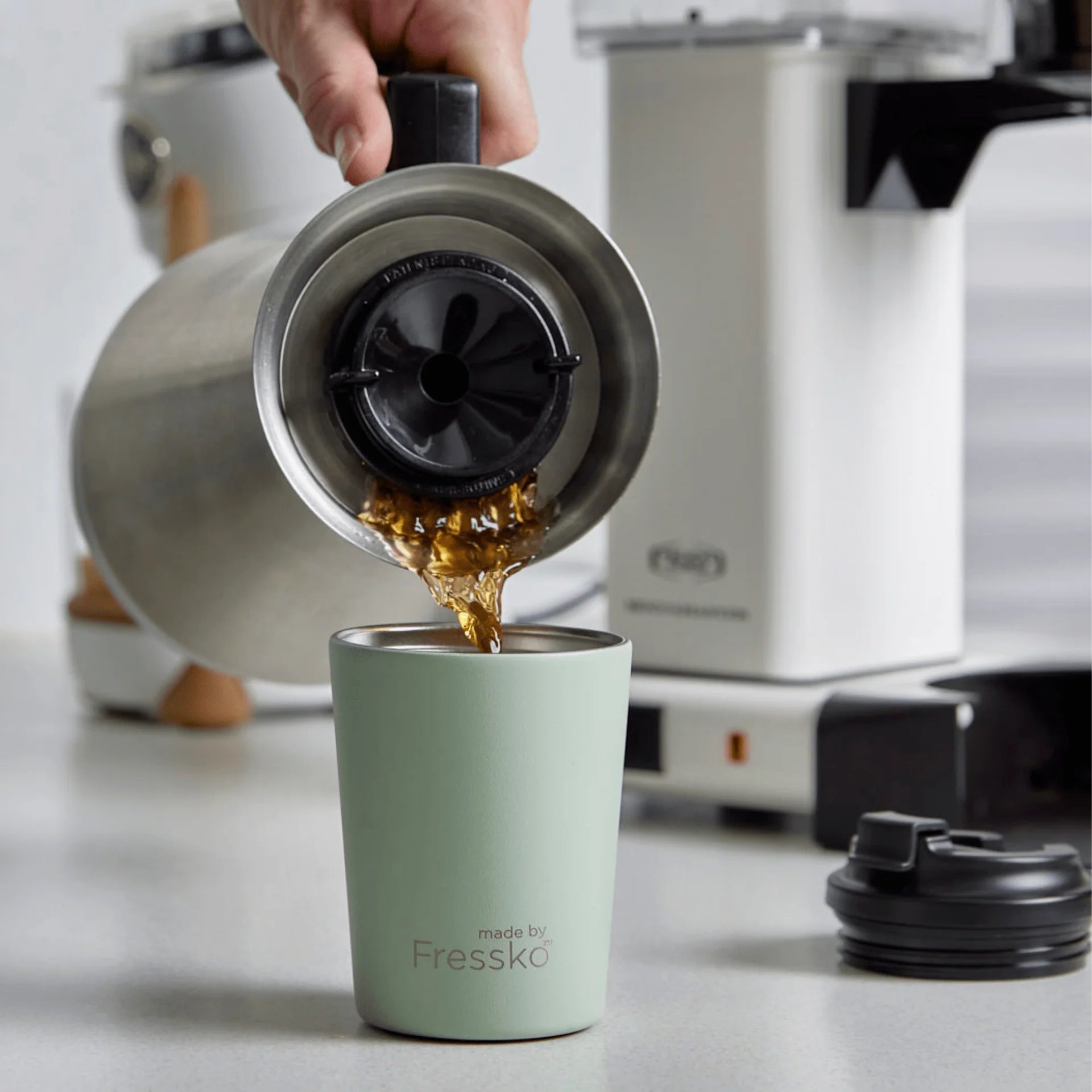 Ceramic Bino 8oz - Sage