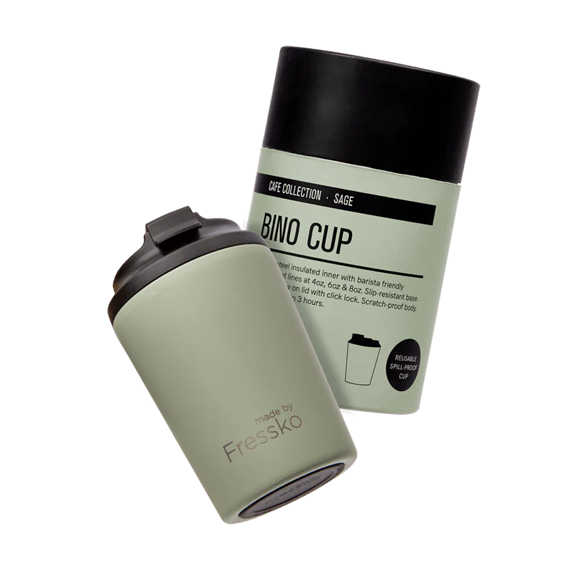 Ceramic Bino 8oz - Sage