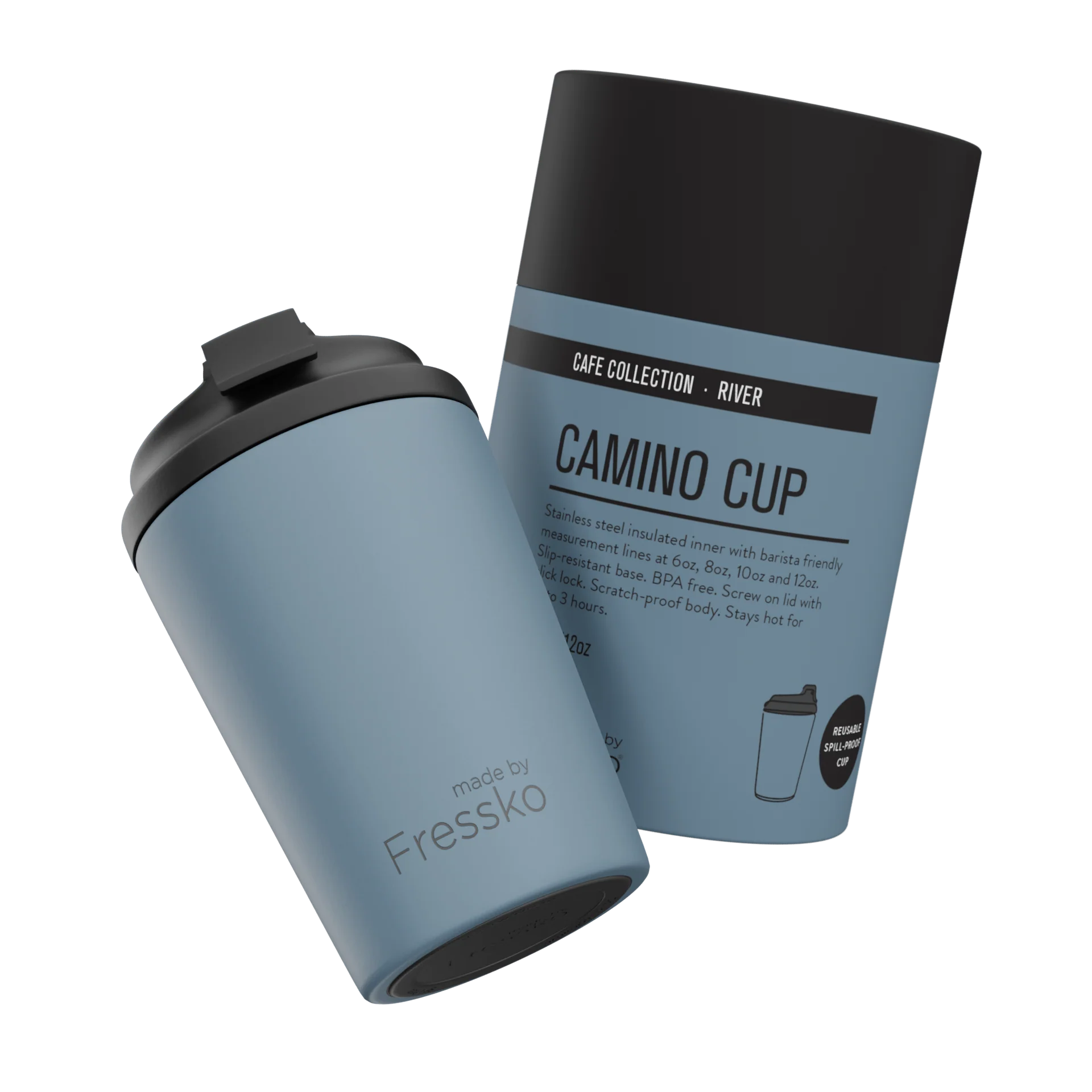 Ceramic Bino 8oz - River
