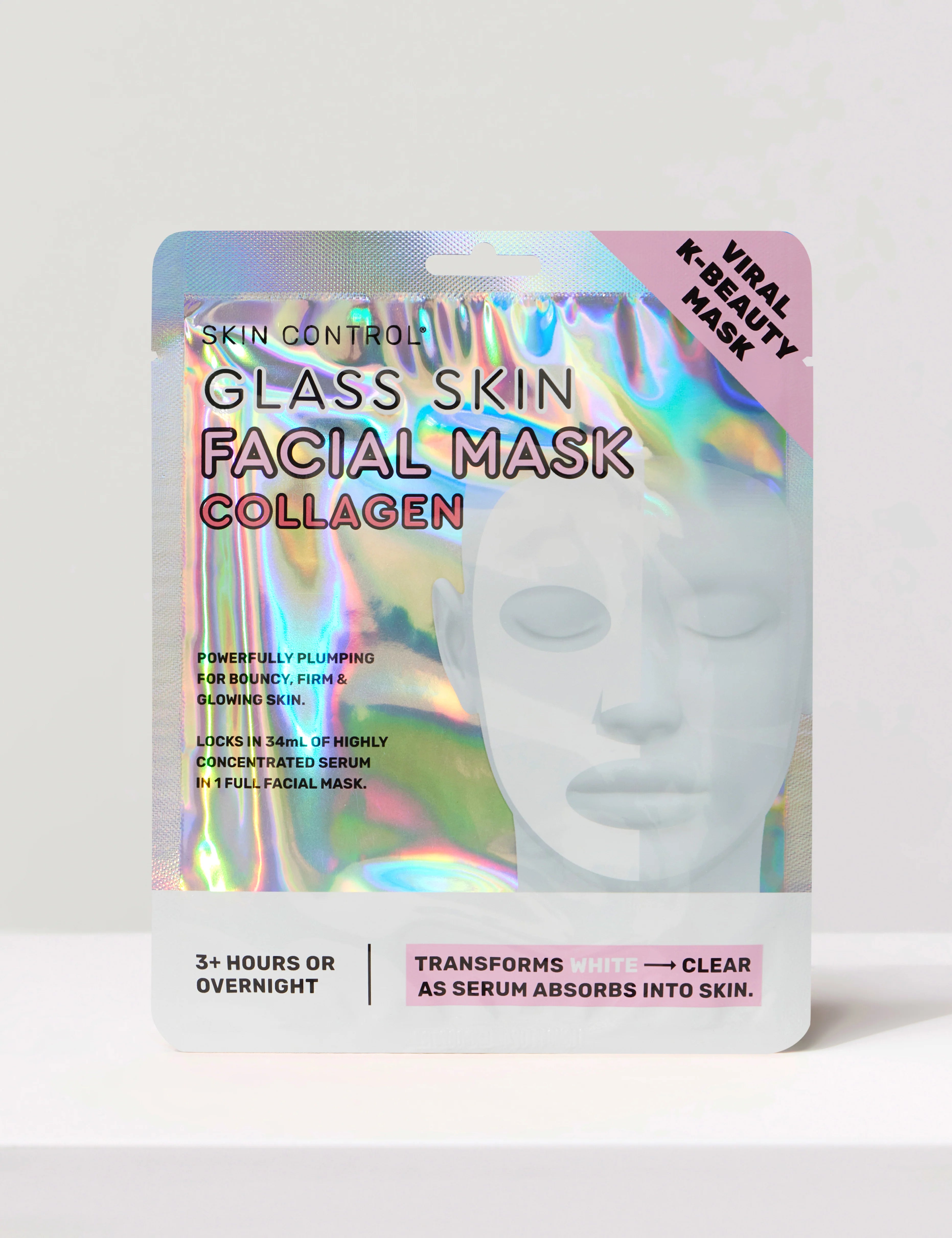 Viral Glass Skin Facial Mask - Collagen