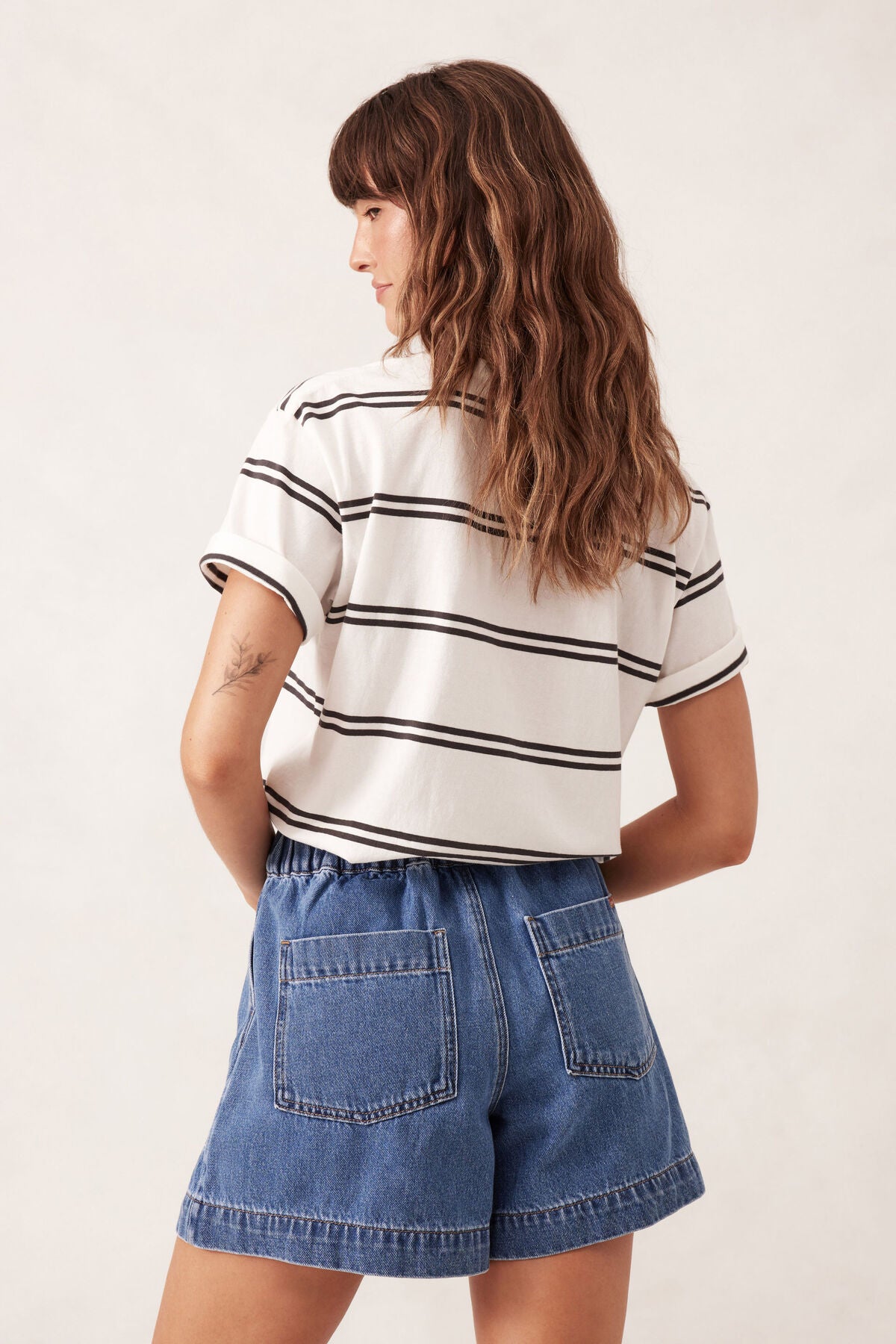 Darcy Relaxed Short/Washed Indigo