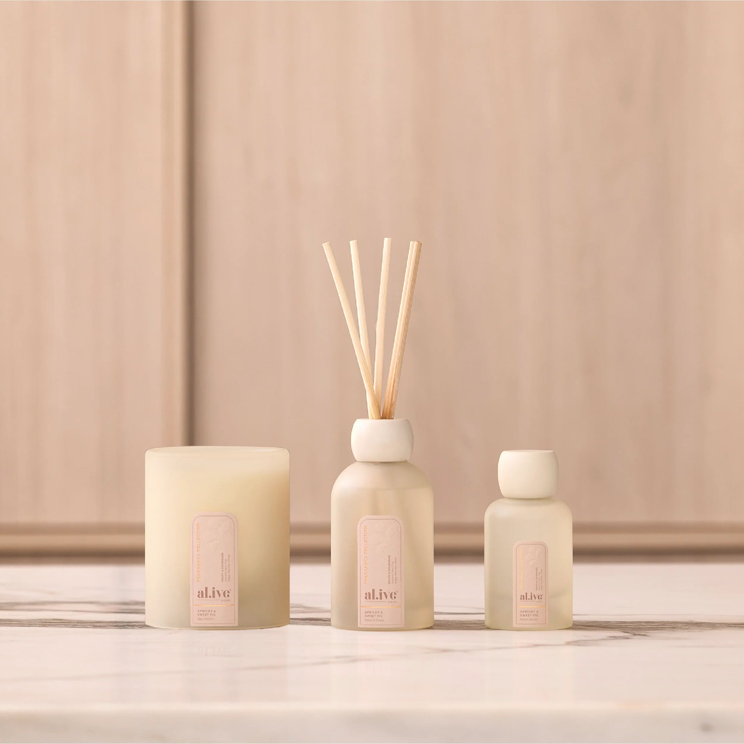 Soy Candle - Apricot & Sweet Fig