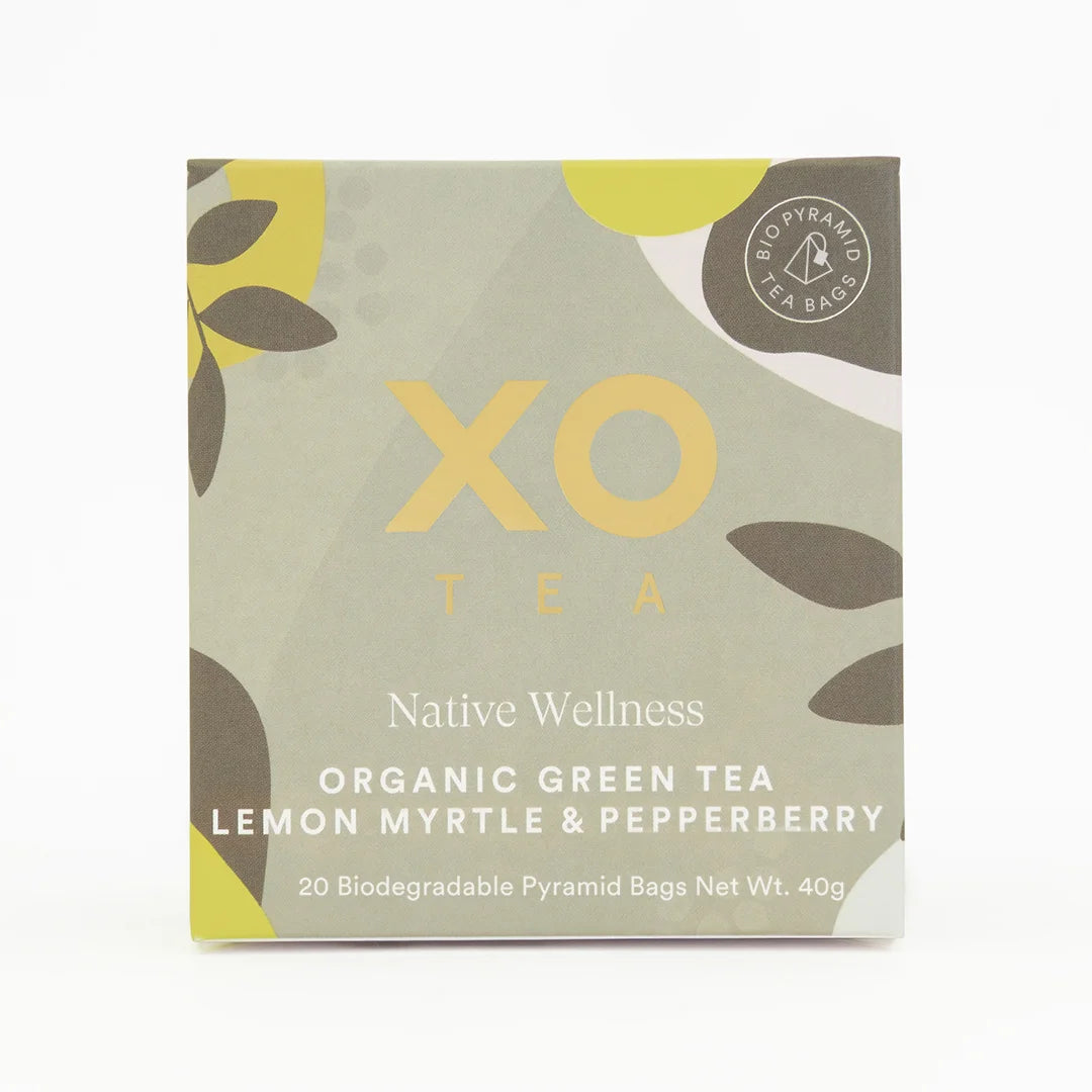 Native Wellness Green Tea, Lemon Myrtle & Pepper berry Organic Tea