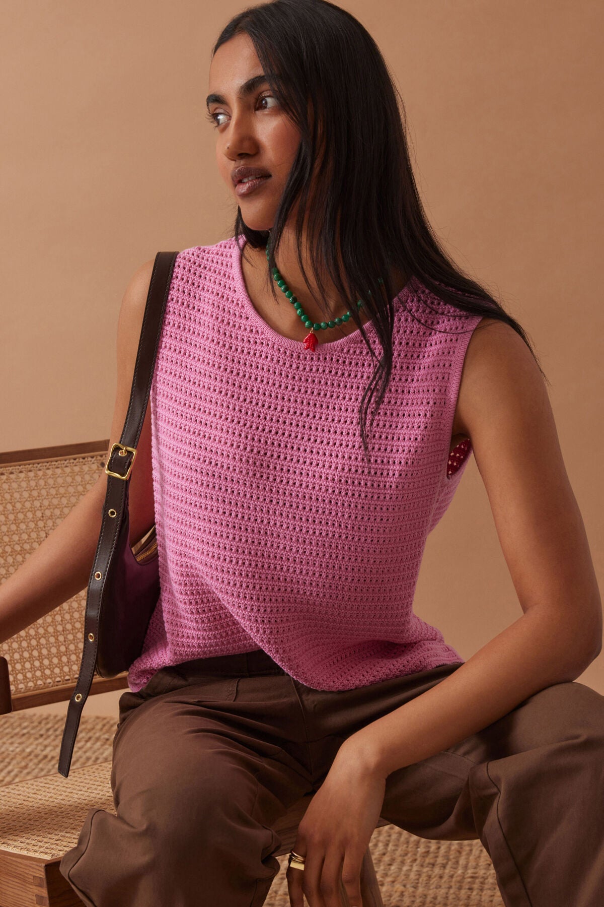 Margot Mesh Knit Tank