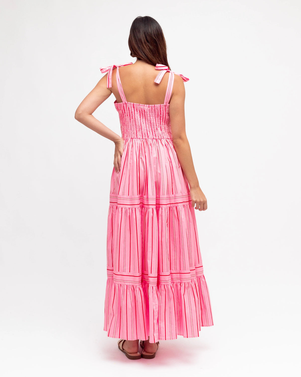 Sicily Stripe maxi Dress