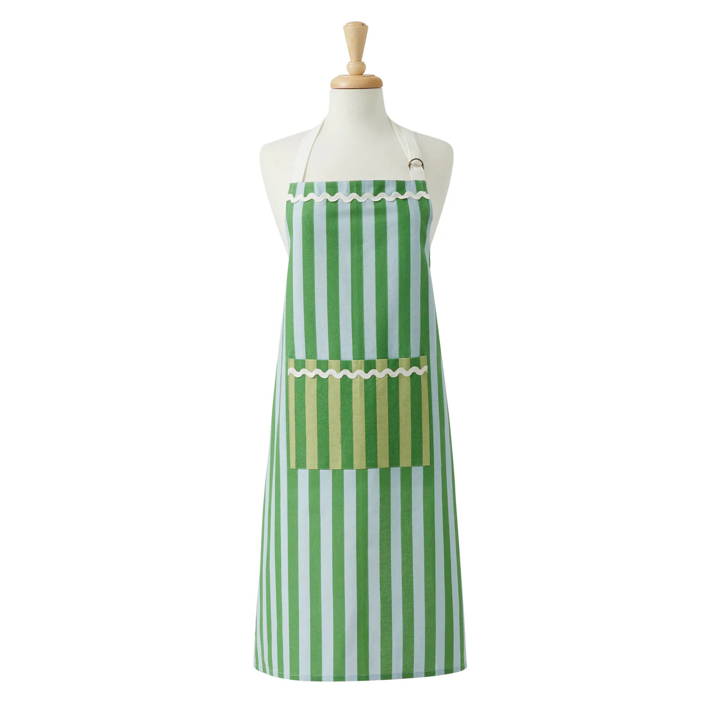 Camivale Cotton Apron Green
