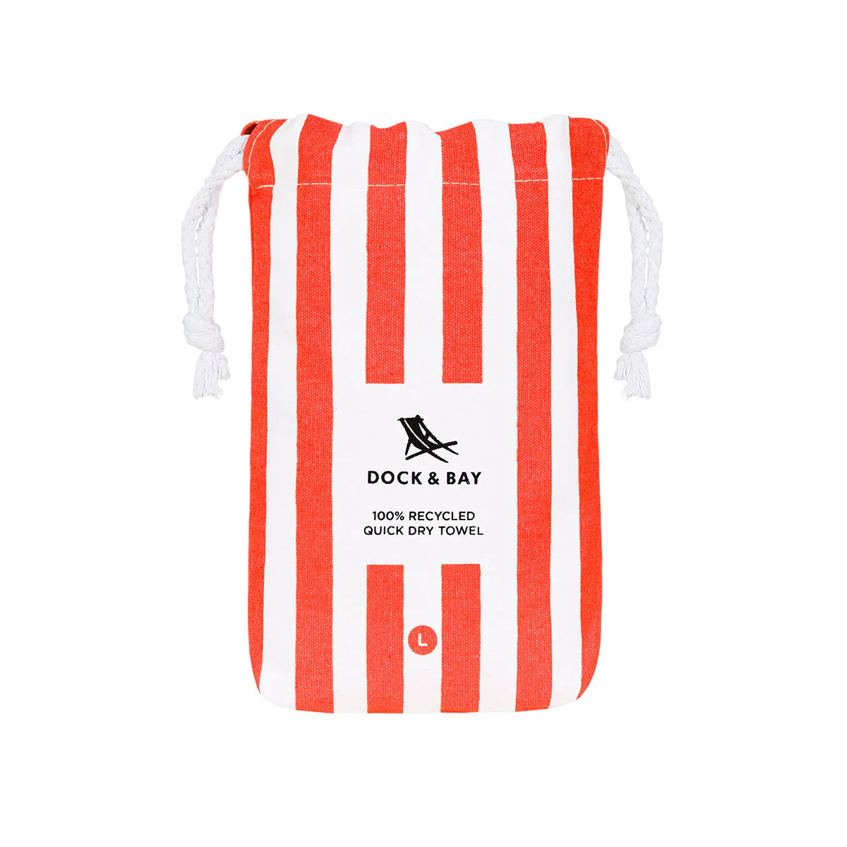 Quick Dry Towel Beach Towel  - Large - Red