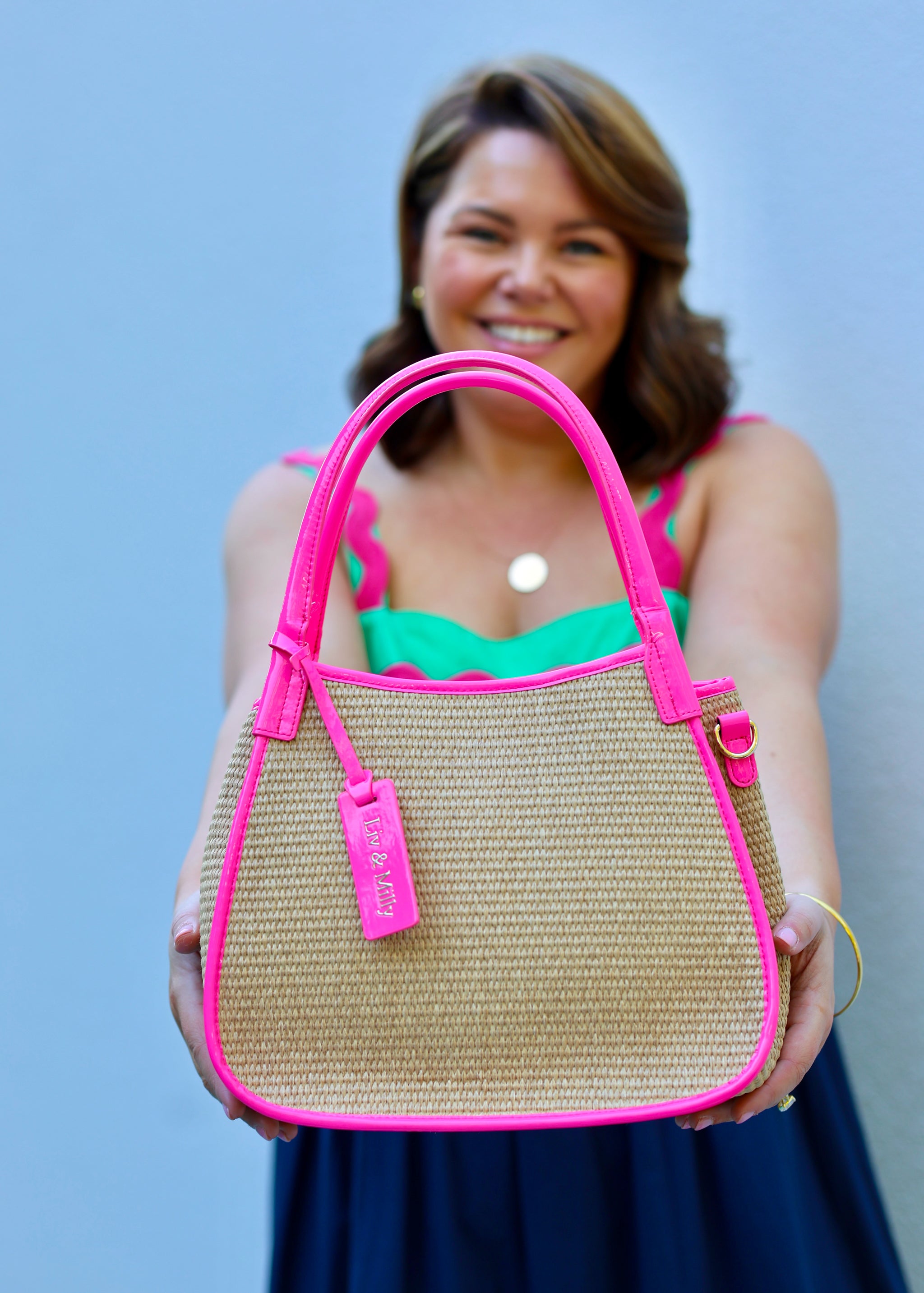 Liv & Milly Joanna- Patent Pink