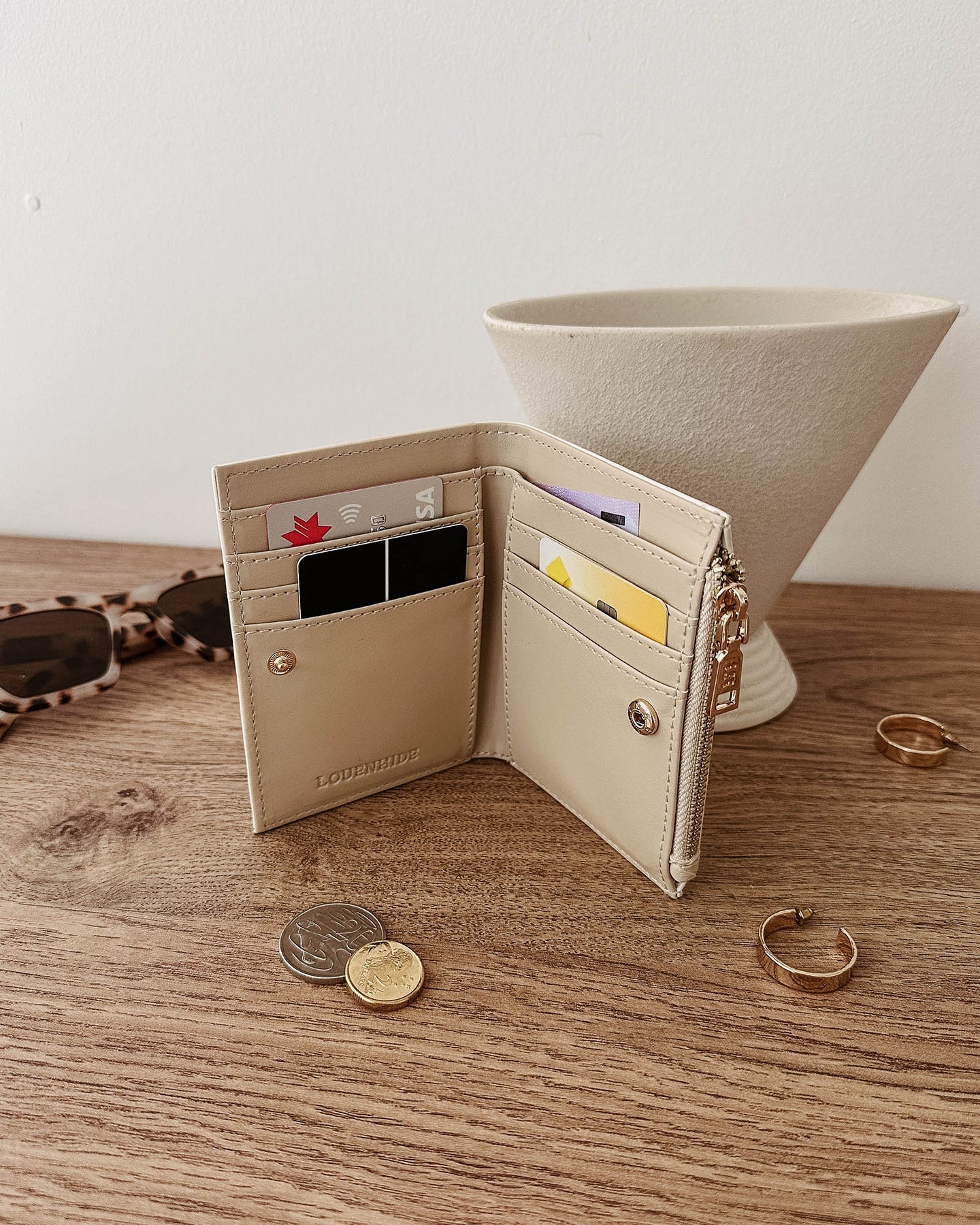 Lily Wallet - Woven Malt