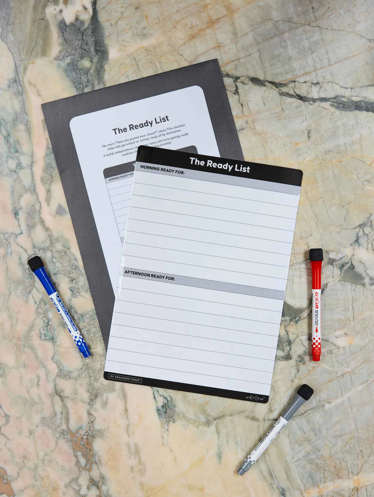 THE READY LIST. MAGNETIC PLANNER