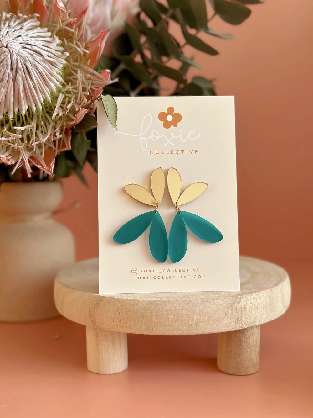 The love Bug.  | FROSTED TEAL + GOLD