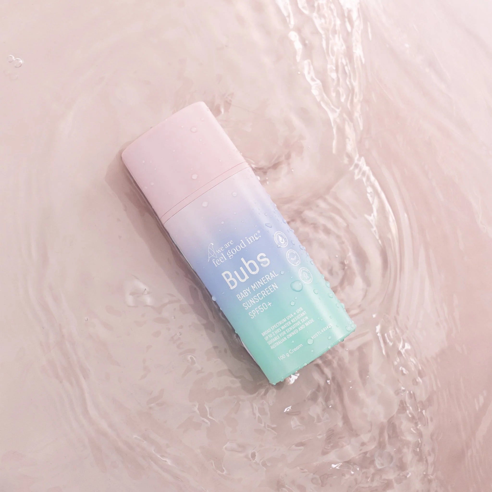 BUBS BABY MINERAL SUNSCREEN SPF50+ - 100g