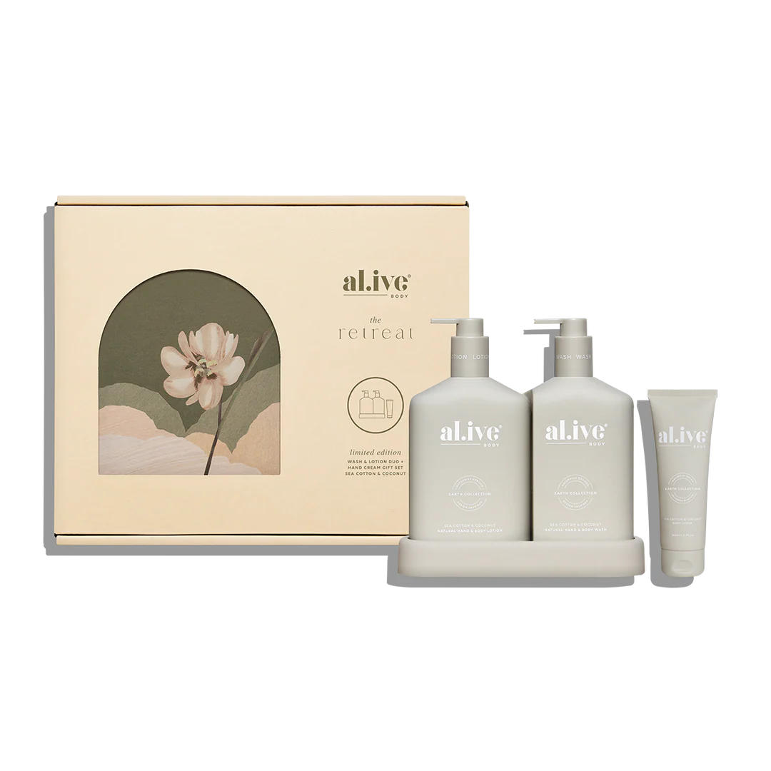 Al.ive - The Retreat Sea Cotton & Coconut Duo - Gift Set