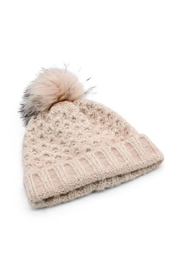 Olive Beanie - Soft Pink