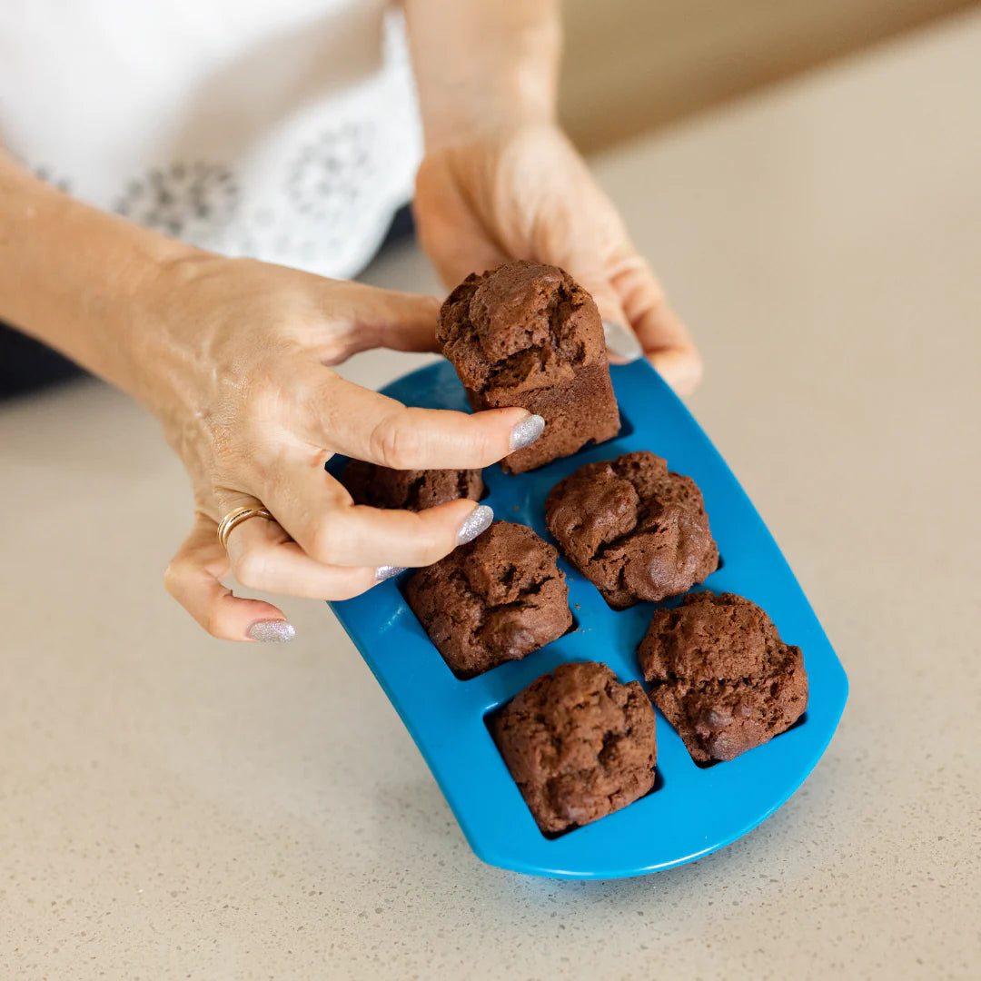 Air Fryer Brownie Bites - Rectangle