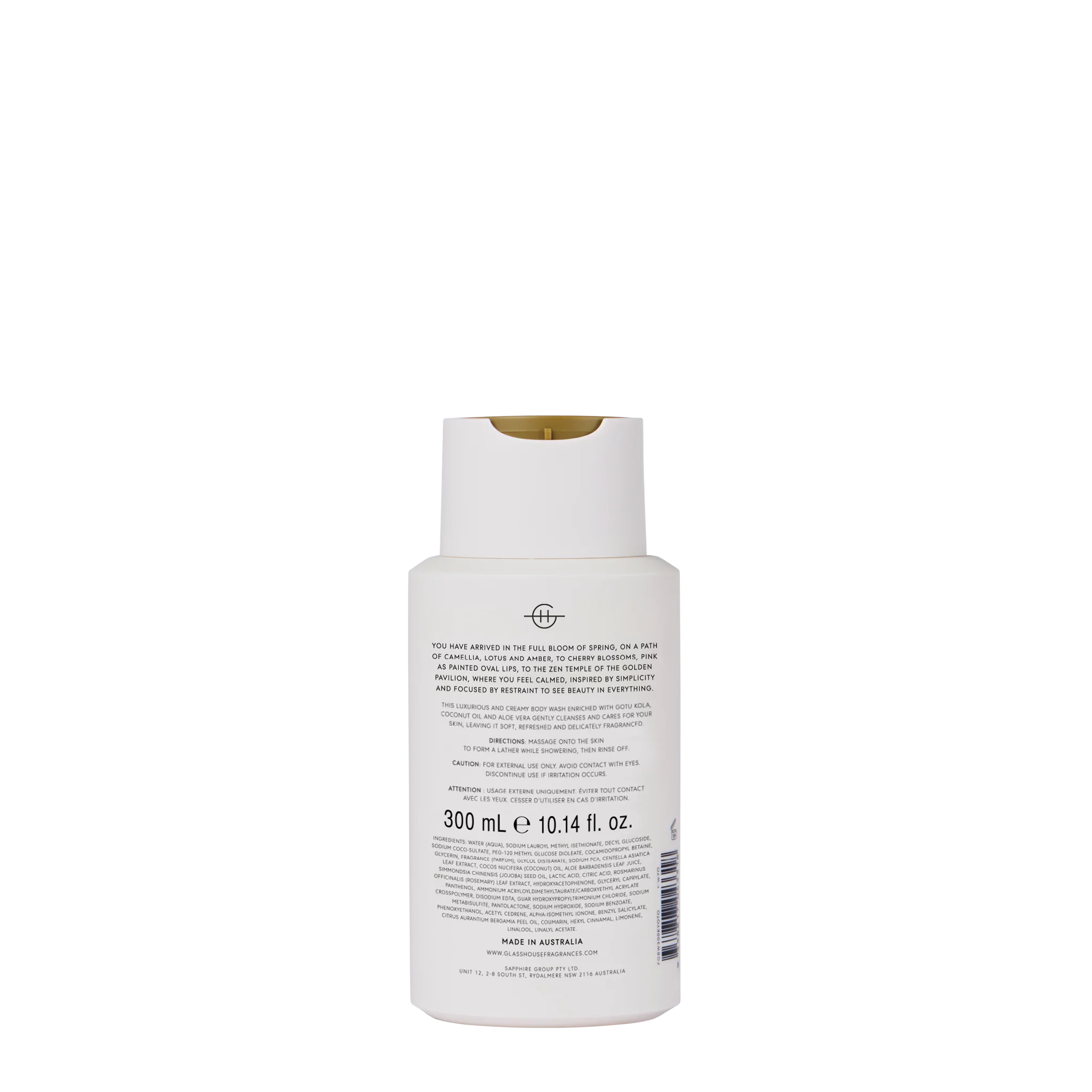KYOTO IN BLOOM - CAMELLIA & LOTUS 300mL Body Wash