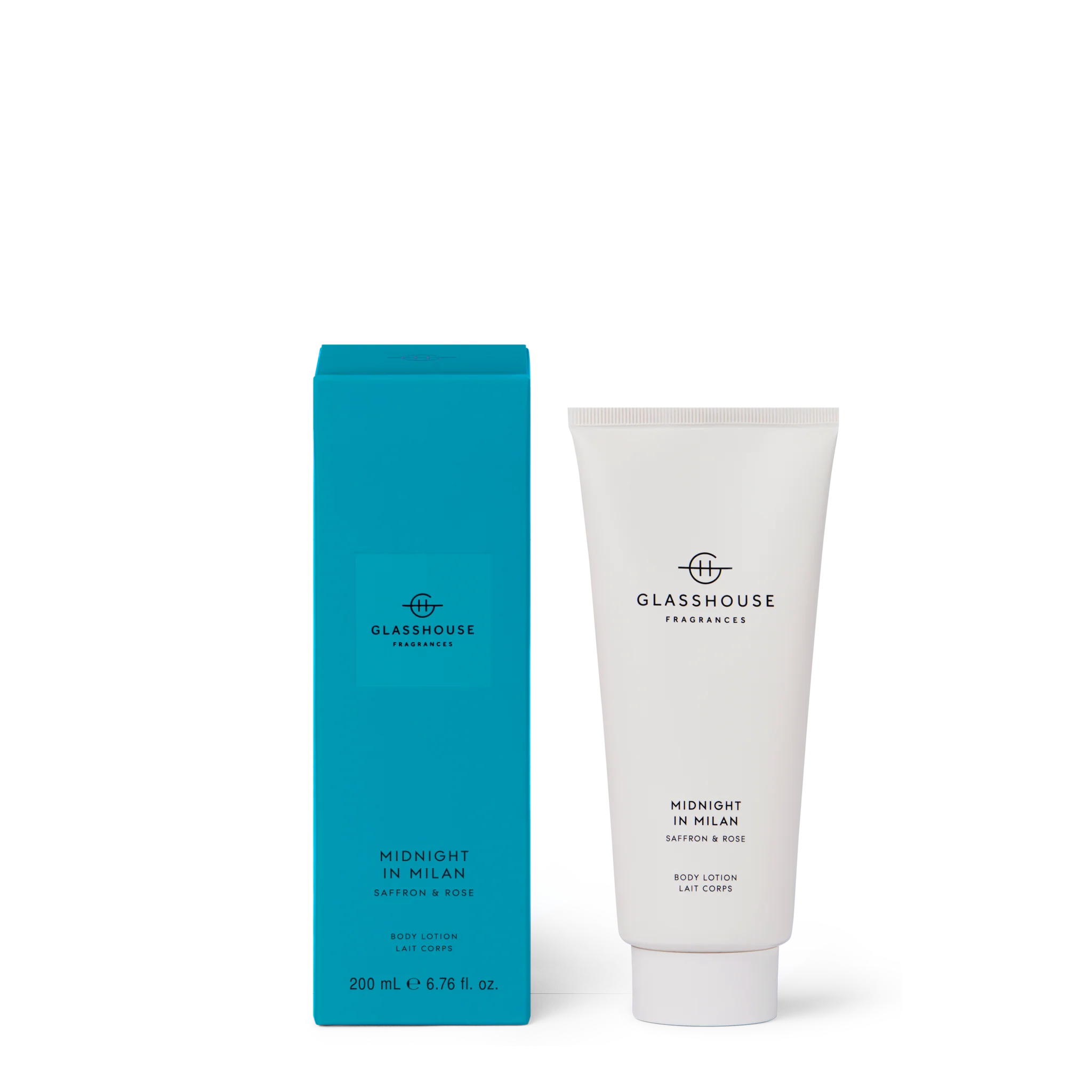 MIDNIGHT IN MILAN - SAFFRON & ROSE 200mL Body Lotion
