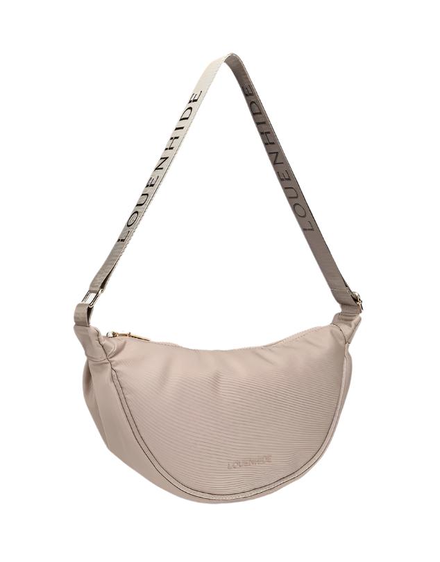 Sylvia Nylon Crossbody Bag - Beige