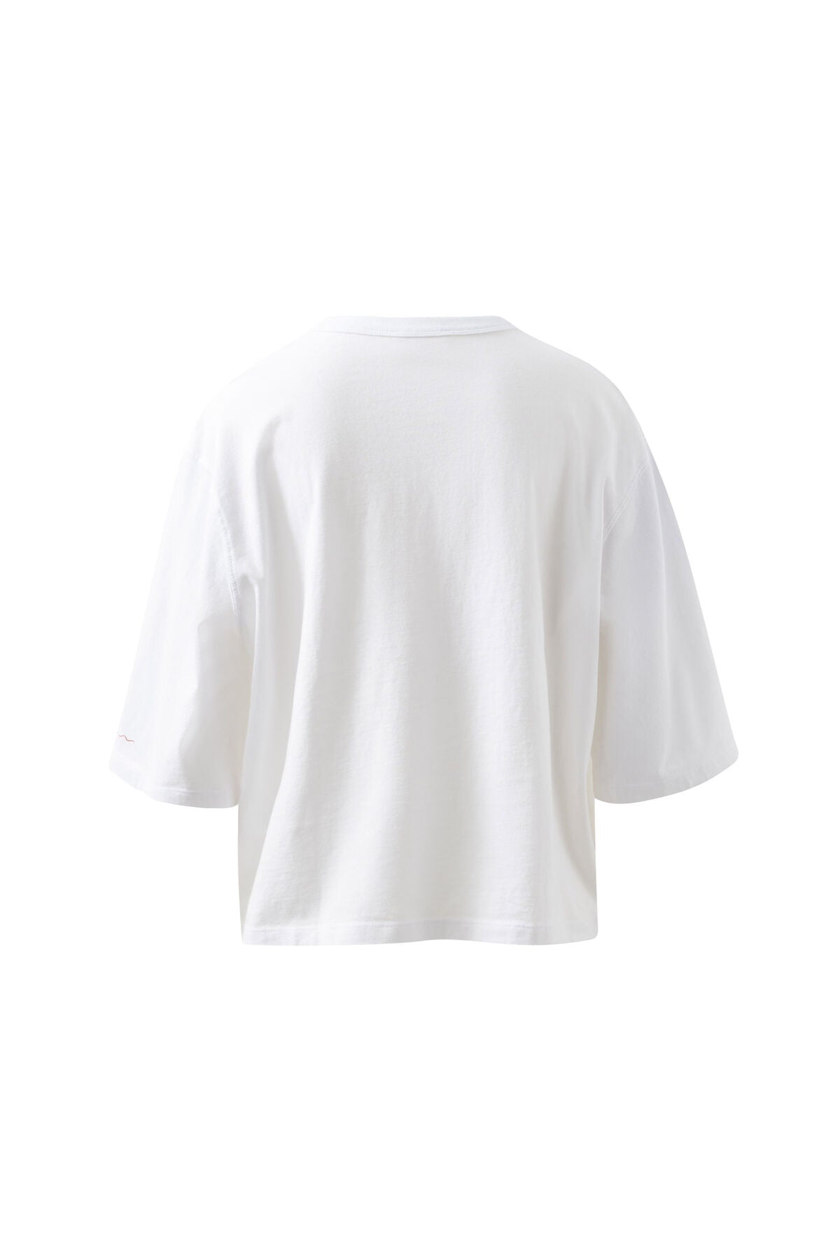 Macy Print Tee - White/Maggie island