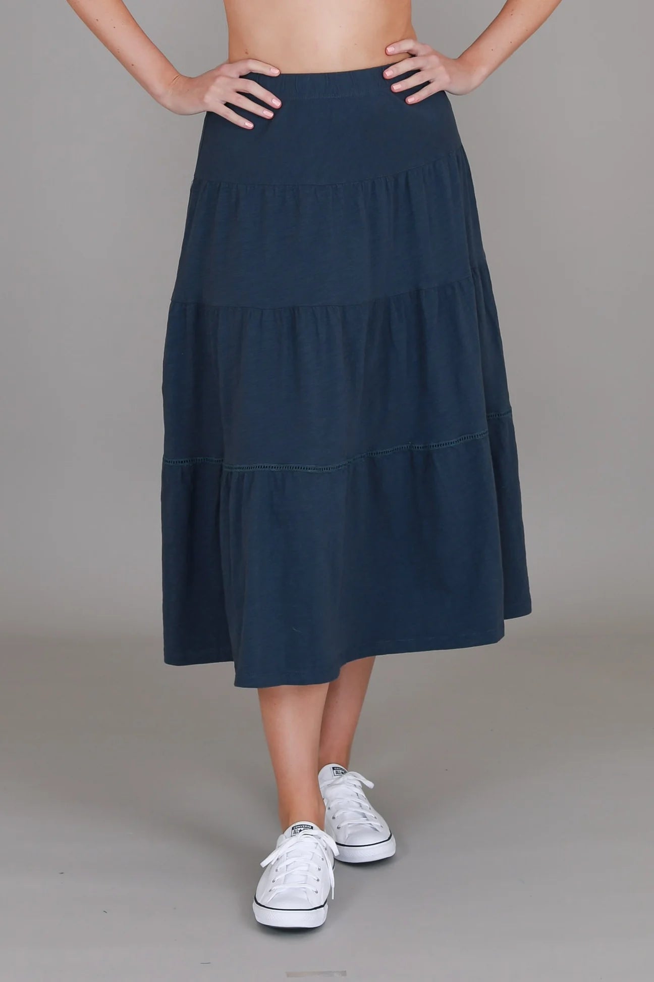 Piper Skirt - Indigo Size  M