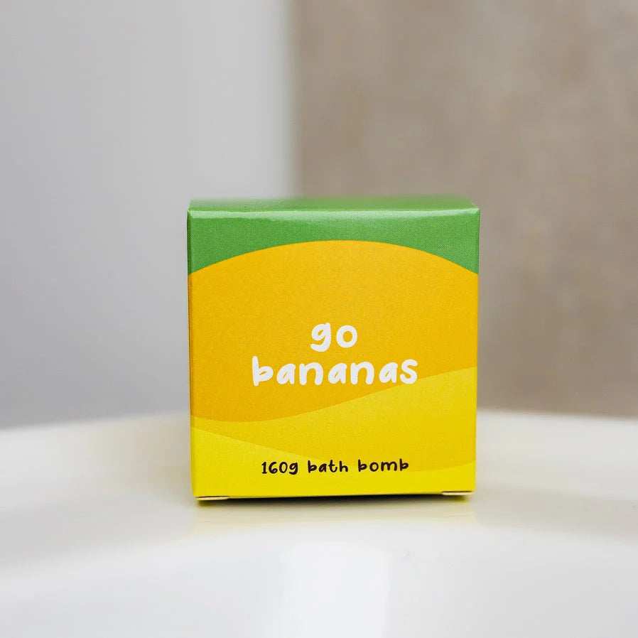 Go bananas bath bomb