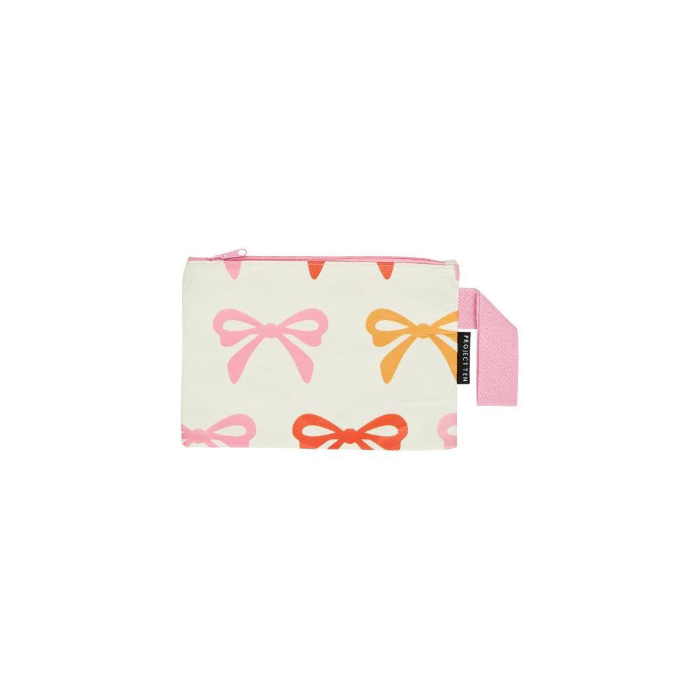 Bows - mini zip pouch