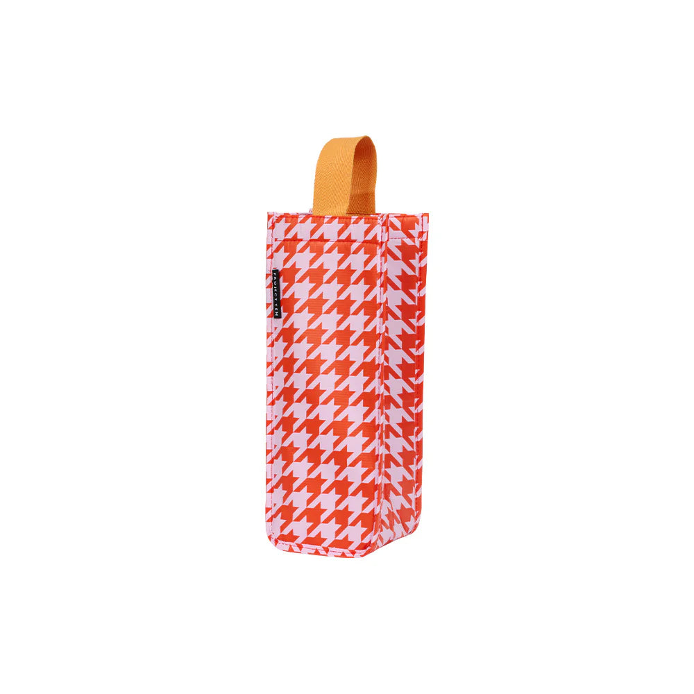 Houndstooth - wine bag