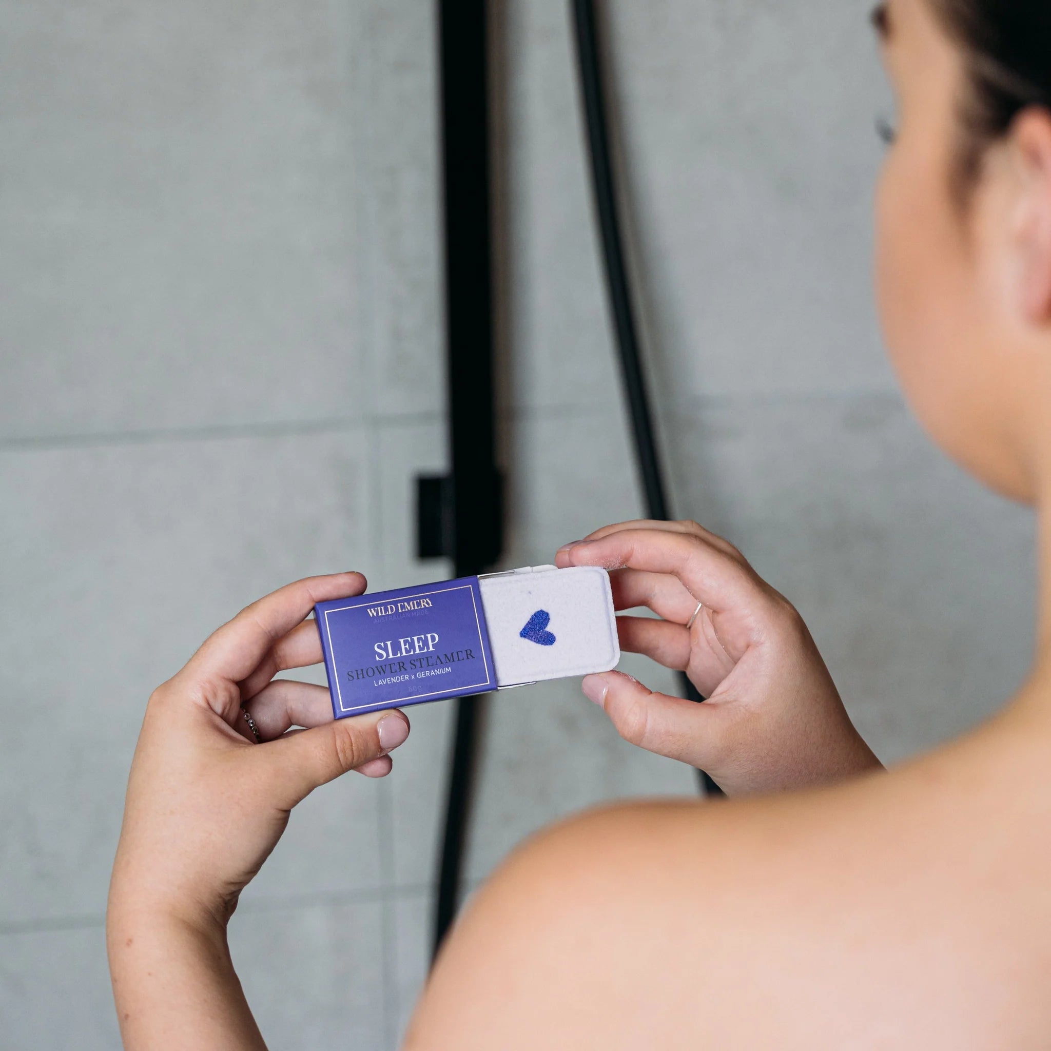 Sleep shower steamer