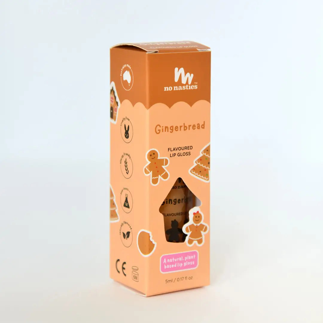 Gingerbread Natural Kids Lip Gloss