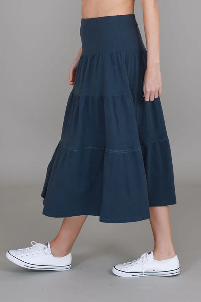 Piper Skirt - Indigo Size  M